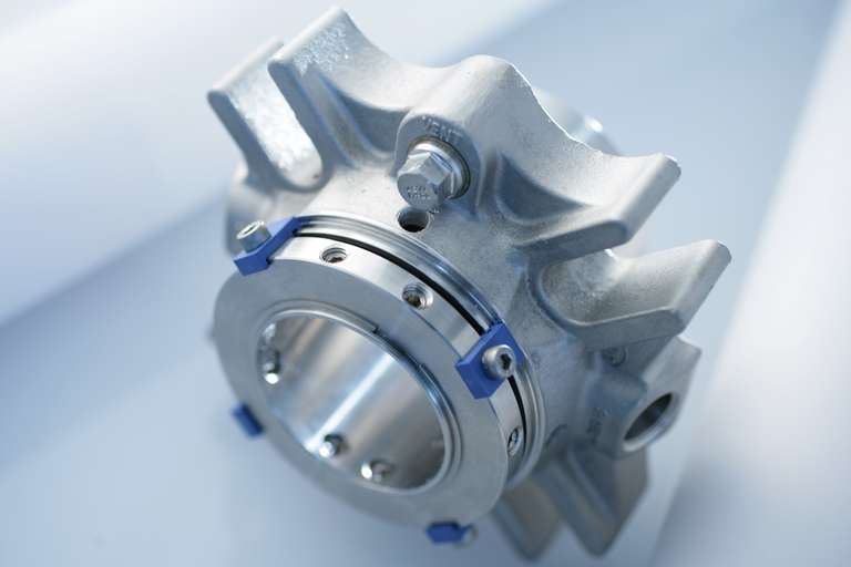 Pump shaft seal acc. to TA-Luft